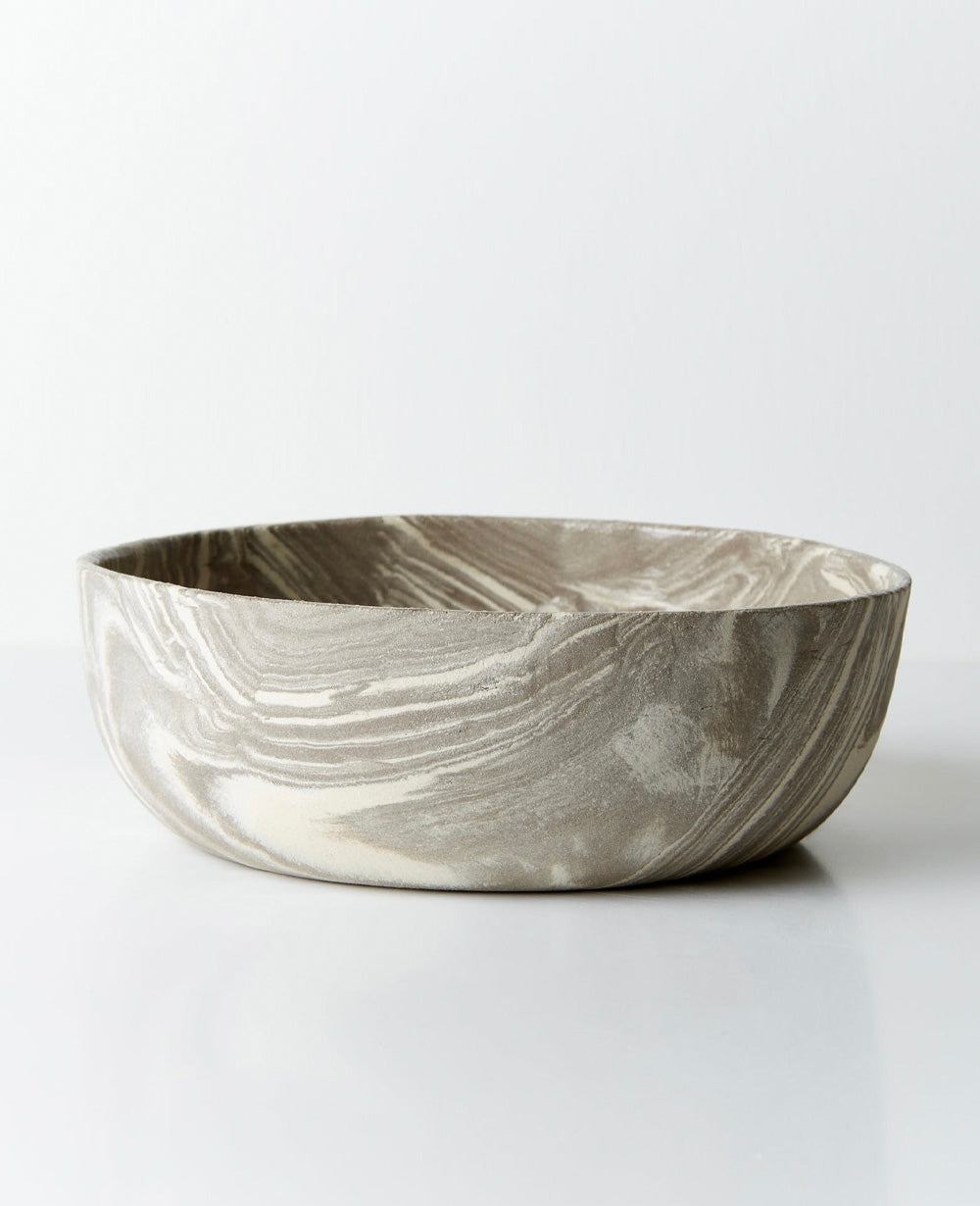 Marble XL Salad Bowl