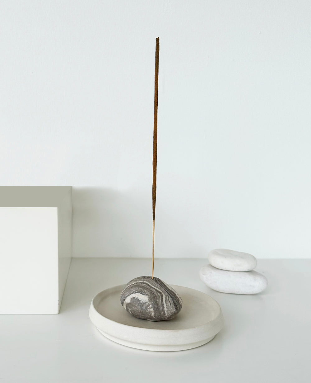 Pebble Incense Holder